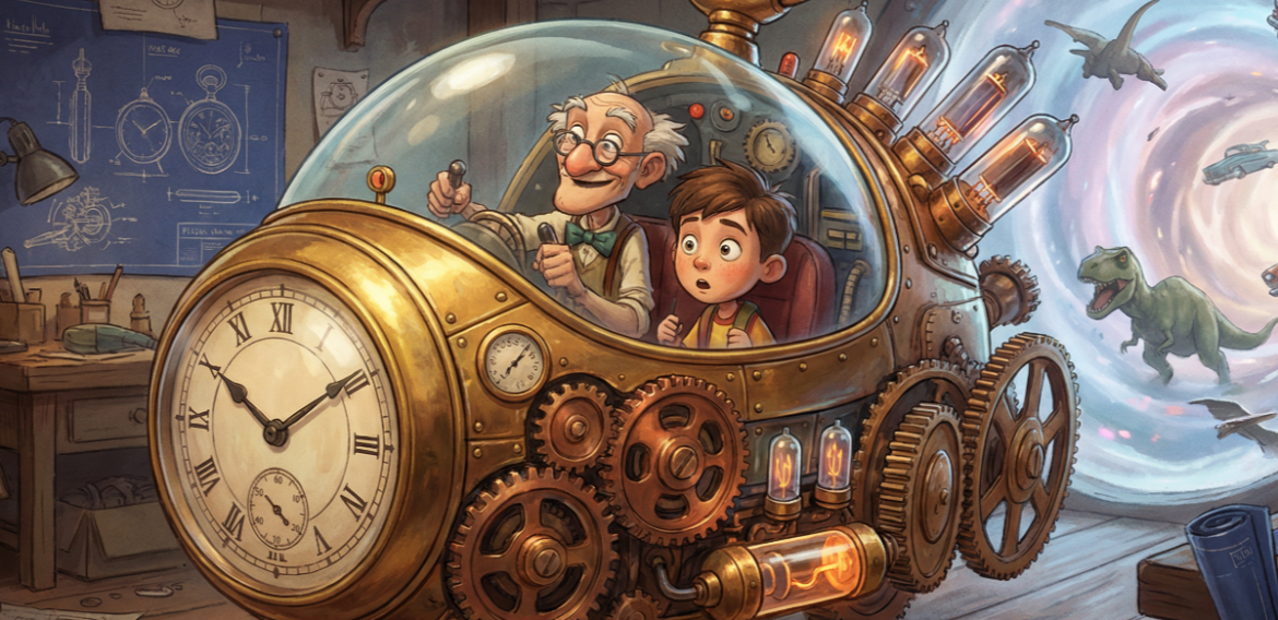 ВРЕМЕПЛОВ НАШИХ ПЕТАКА СПРЕМАН ЗА ВЕЛИКЕ АВАНТУРЕ