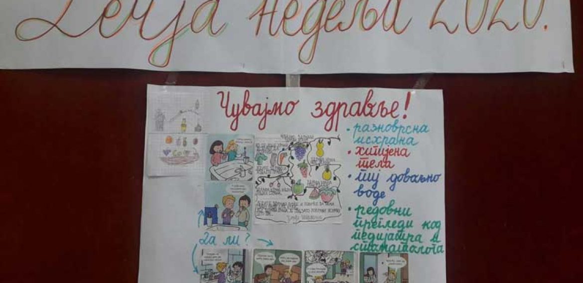 Дечија недеља 2020. године