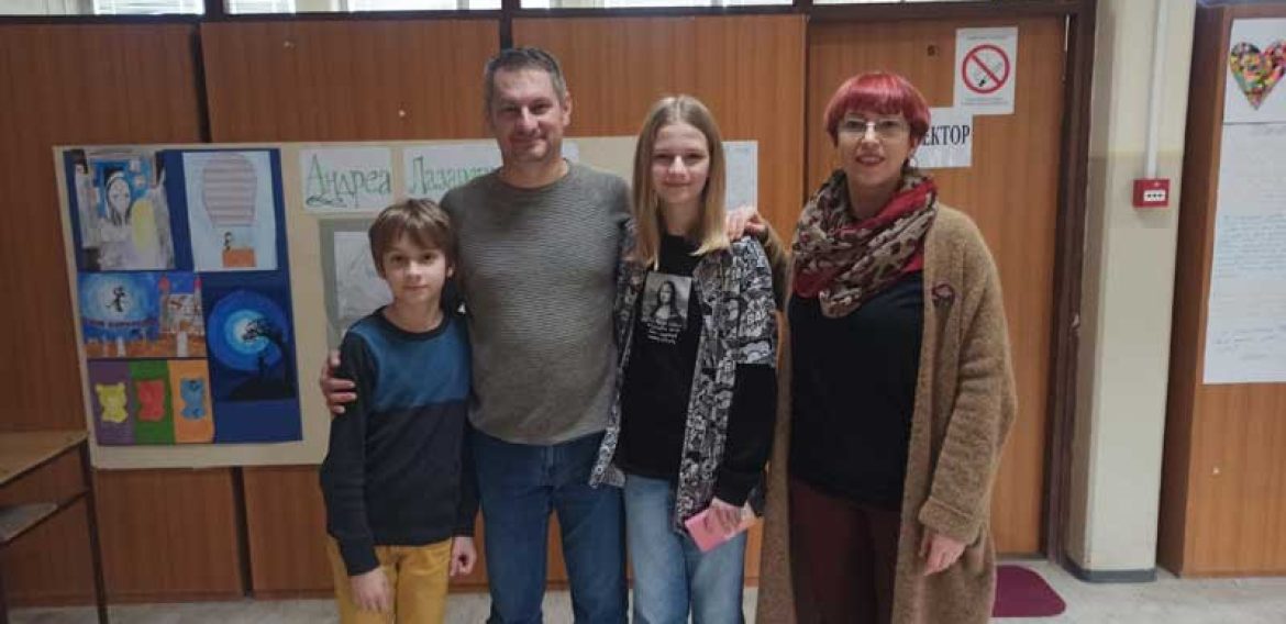 Прва самостална изложба Андрее Лазаревић